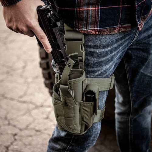 Tactical drop leg holster - tactical,
